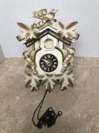 Vintage German Bachmaier & Klemmer Cuckoo Clock