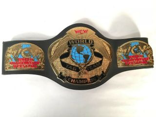 Rare Vintage Wcw Tag Team Wrestling Championship Title Belt Authentic Wwe Wwf