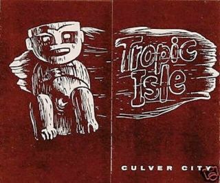 TROPIC ISLE CULVER CITY TIKI MUG POLYNESIAN - RARE 7