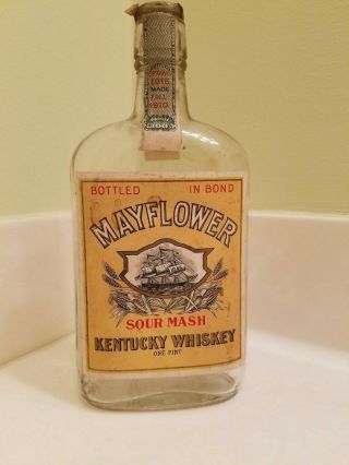 Vintage/antique Whiskey Sour Mash Pint Bottle