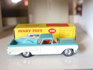 Vintage Dinky No.  449 Chevrolet El Camino Pick Up (american Garage Series)