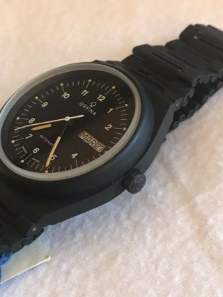 Rare Orfina Automatic PVD 7156,  Porsche design type jumbo 38mm NOS 4