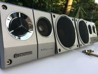 Pioneer ts - x10 vintage car speakers 2