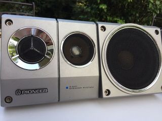 Pioneer ts - x10 vintage car speakers 3