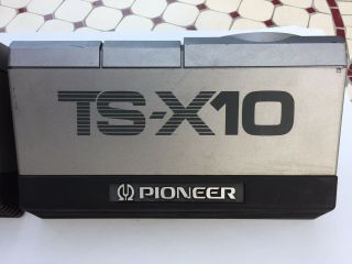 Pioneer ts - x10 vintage car speakers 6