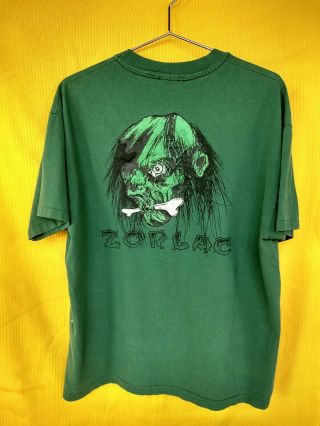 Vintage Zorlac Skateboard T - Shirt 2