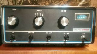 VINTAGE PALOMAR 300A LINEAR AMPLIFIER WITH POWER SUPPLY.  caps. 2