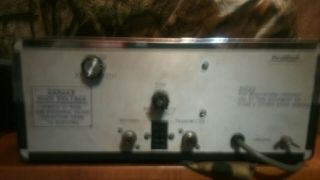 VINTAGE PALOMAR 300A LINEAR AMPLIFIER WITH POWER SUPPLY.  caps. 4