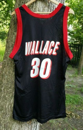 VTG Portland Trailblazers Rasheed Wallace Champion Jersey Sz 48 XL NBA 90s 6