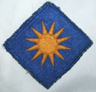 Wwii Ww2 Era U.  S.  Army 40th Infantry " Sunshine " Division Patch