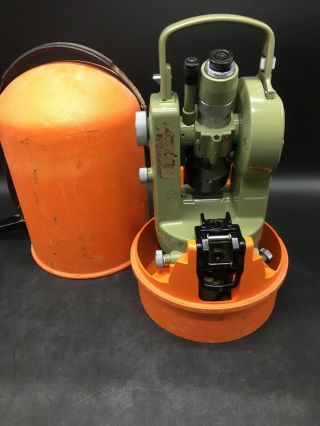 Wild Heerbrugg Surveying Transit Theodolite Vintage Swiss 9101694 - 2 7