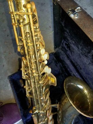 VINTAGE CONN ALTO SAX 2066 6