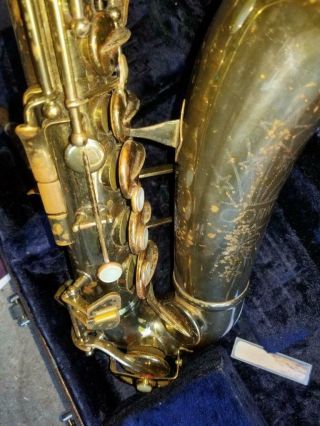 VINTAGE CONN ALTO SAX 2066 7