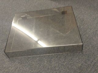 Denon Dp - 60l Dust Cover Lid Acrylic Ome Vintage Turntable Part One