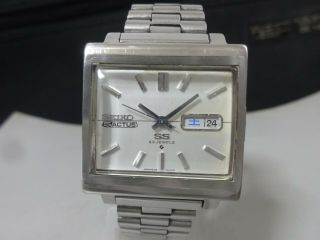 Vintage 1973 Seiko Automatic Watch [5 Actus Ss] 23j 6106 - 5440 Band