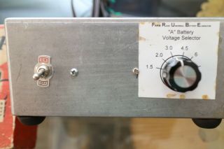 Antique Radio Battery Eliminators Tube Vintage A - B - C Ham Test 2