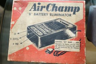Antique Radio Battery Eliminators Tube Vintage A - B - C Ham Test 3