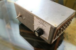 Antique Radio Battery Eliminators Tube Vintage A - B - C Ham Test 4