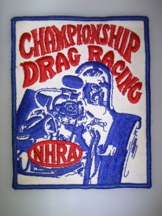 Rare Vintage Nhra Drag Racing Championship Dyno Hot Rod