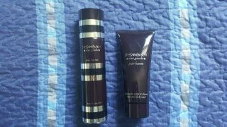 Ysl Vintage Yves Saint Laurent Rive Gauche Pour Homme 4.  2 And Shower Gel 3.  3