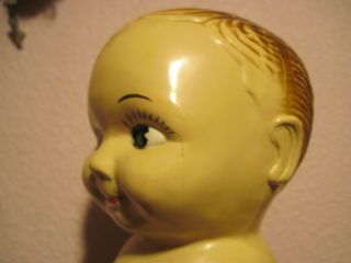 VINTAGE ADVERTISING HARD PLASTIC 1950 ' S BUDDY LEE DOLL ENGINEER HAS DAMAGE 6