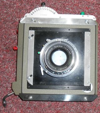 Vintage Sinar Camera Copal Shutter & Schneider Kreuznach Lens