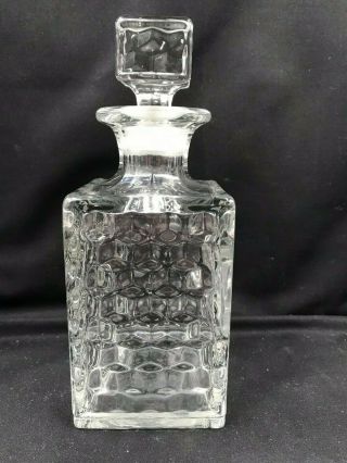 Vintage American Fostoria RYE Decanter - - Very RARE 2