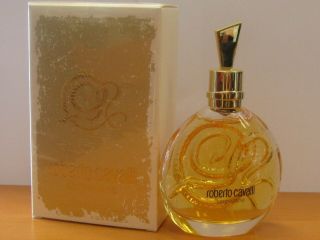 Vintage Roberto Cavalli Serpentine Perfume Women 3.  4 Oz Eau De Parfum Spray Nib