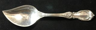 Sterling Silver Flatware - Reed And Barton Burgundy Jelly Server