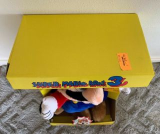 Vintage 1990 Mario Bros.  3 Plush Doll Nintendo/Acme Rare 4