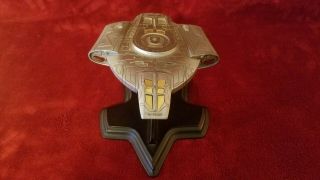 Franklin Star Trek Ds9 Pewter Uss Defiant Nx - 74205 1997 Very Rare With
