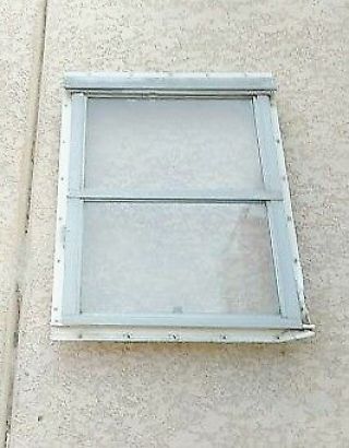 One Vintage Jalousie Travel Trailer/camper/rv Louvered Crank - Out Style Window