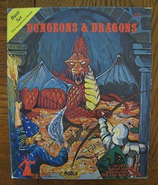 Vintage Dungeons And Dragons Basic Set 1001 1979 Dice