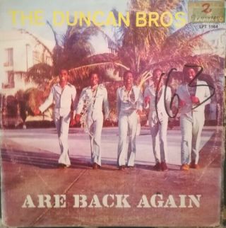 Rare Panama Funk Psych Lp The Duncan Bros Are Back Again On Tamayo Hear