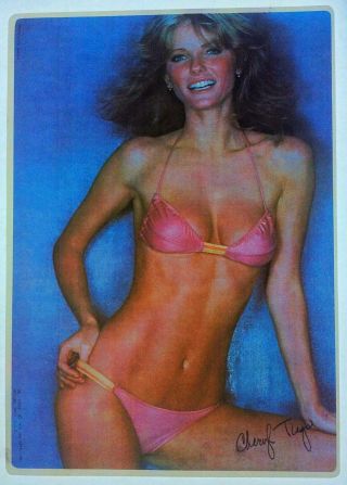 Vintage Cheryl Tiegs Swimsuit Iron On Transfer