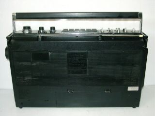 Sanyo M - 9990 AM/FM Stereo Radio Cassette Boombox 1979 Vintage Audio Japan 4