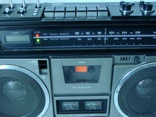 Sanyo M - 9990 AM/FM Stereo Radio Cassette Boombox 1979 Vintage Audio Japan 7