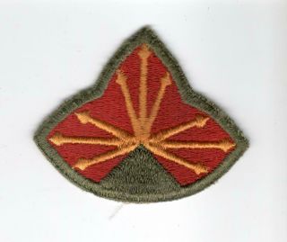 Ww 2 Us Army Anti - Aircraft Command Southern Patch Inv M401