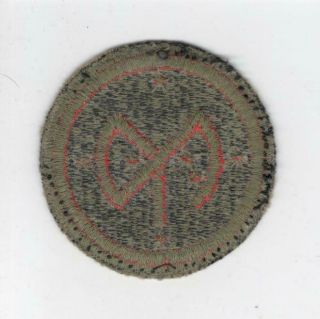 Ww 2 Us Army 27th Infantry Division Greenback Patch Inv C667