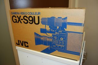 Jvc Gx - S9u Vintage Color Video Camera Vintage Vcr Recorder Japan