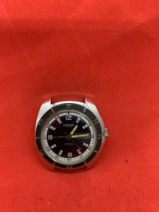 Vintage Cordura Sea Gull Automatic Divers Watch Runs Nr