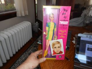 Vtg Mattel 1967 Twiggy Doll Nos In The Box