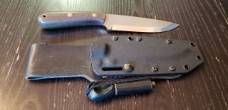 Rare Blind Horse Knives Plsk1 Dave Canterbury Pathfinder School Survival Knife