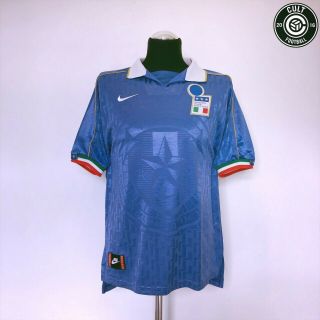 Italy Vintage Nike Home Football Shirt 1994/96 (m) Del Piero,  Maldini,  Zola Era