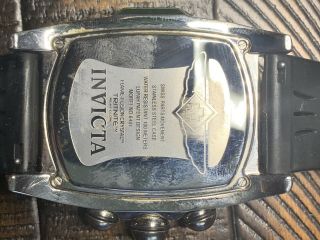 Invicta Mens6401 Lupah Swiss Made Watch.  4 Additional Bands.