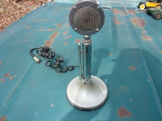 Vintage Astatic D104 Microphone With T - Ug8 Stand