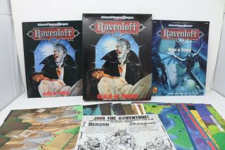 Ravenloft Realm of Terror Boxed Set Advanced Dungeons & Dragons AD&D TSR Vintage 2