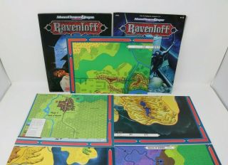 Ravenloft Realm of Terror Boxed Set Advanced Dungeons & Dragons AD&D TSR Vintage 8