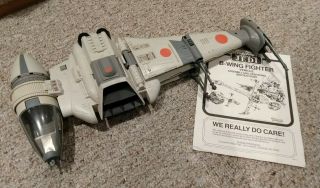 Star Wars B - Wing Fighter 1984 Vintage Return Jedi - Complete W/ Instructions