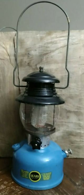 Rare Vintage Sears Roebuck And Co.  Coleman Lantern March - 1965
